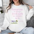 Tomorrow Is Fresh Anne Of Green Gables Book Quote Shirt Premium Tri-Blend Unisex Sweatshirt Tomorrow Is Fresh Anne Of Green Gables Book Quote Shirt Premium Tri-Blend Unisex Sweatshirt