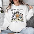 I Tried To Form A Gang But It Turned Into A Book-Club Reader Unisex Sweatshirt