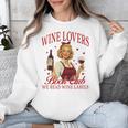 Valentine’s Day Wine Lovers Book Club We Read Wine Labels Unisex Sweatshirt Valentine’s Day Wine Lovers Book Club We Read Wine Labels Unisex Sweatshirt