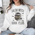 Vintage Salem Book Club Cat Bookish Spooky Halloween Unisex Sweatshirt Vintage Salem Book Club Cat Bookish Spooky Halloween Unisex Sweatshirt