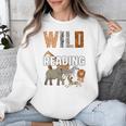 Wild About Reading Book Reader Book Nerd Book Reading Lover Premium Tri-Blend Unisex Sweatshirt Wild About Reading Book Reader Book Nerd Book Reading Lover Premium Tri-Blend Unisex Sweatshirt
