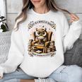 Wise Owl Reading Books Unisex Sweatshirt