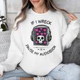 If I Wreck Pause My Audiobook Lover Reader Book-Club Women Unisex Sweatshirt If I Wreck Pause My Audiobook Lover Reader Book-Club Women Unisex Sweatshirt
