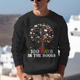 100 Days Of School 100th Day In The Books Reading Teacher Unisex Sweatshirt