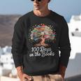 100th Day Of School Books Tree Reading Unisex Sweatshirt