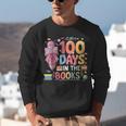 100th Day Of School Teacher Floral 100 Days In The Books Unisex Sweatshirt
