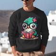 Adorable Book Lover Humming Bird With Reading Glasses Cute Unisex Sweatshirt