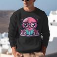 Adorable Book Lover Octopus With Reading Glasses Cute Unisex Sweatshirt Adorable Book Lover Octopus With Reading Glasses Cute Unisex Sweatshirt