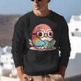 Adorable Book Lover Parrot With Reading Glasses Cute Unisex Sweatshirt
