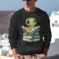 Adorable Turtle Reading Books Unisex Sweatshirt