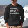 American Robin Bird Watching Lover Introvert Quote Unisex Sweatshirt