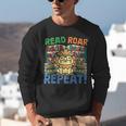 Animals Read Reading Book Library First Day Of School Kids Unisex Sweatshirt