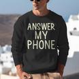 Answer My Phone I Introvert Unisex Sweatshirt