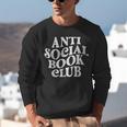 Anti Social Book Club Book Lover Reading Bookworm Reader Unisex Sweatshirt