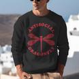Antisocial Dragonfly Introvert Humor Nature Insect Graphic Unisex Sweatshirt