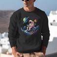 Astronaut Reading Book In Space Books Lover Bookworm Unisex Sweatshirt