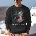 Im With The Banned Book Readers Librarians Read Banned Books Unisex Sweatshirt