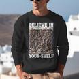 Believe In Your-Shelf Bookworm Book Shelf Reader Unisex Sweatshirt