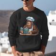 Bigfoot Reading a Cookbook Unisex Sweatshirt
