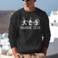 Boo Ghost Books Book Club Halloween Women School Teacher Unisex Sweatshirt