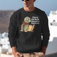 This Is My Book Character Costume Turtle Kids Reading Unisex Sweatshirt