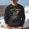 Book Dragon Mark Minson's Books Unisex Sweatshirt Book Dragon Mark Minson's Books Unisex Sweatshirt