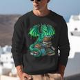 Book Dragon Reading Fantasy Unisex Sweatshirt