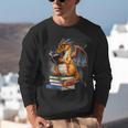 Book Dragon Reading Book Lover Unisex Sweatshirt