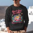Book Girl Summer Beach Vacation Book Lover Unisex Sweatshirt