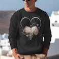 Book Lover Heart Shaped Reading Art Librarian Unisex Sweatshirt