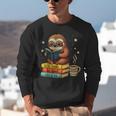 Book Lover Sloth Reading Bookish Library Read Books Be Kind Unisex Sweatshirt