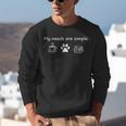 Book Lovers Dog And Coffee And Dogs Coffee And Books Unisex Sweatshirt