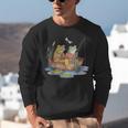 Book Shirt Frog Toad Fishing Vintage Book Frog Unisex Sweatshirt