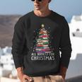 All Booked For Christmas Book Christmas Tree Lights Unisex Sweatshirt All Booked For Christmas Book Christmas Tree Lights Unisex Sweatshirt