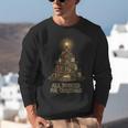 All Booked For Christmas Book Tree Book Lover Teacher Unisex Sweatshirt