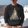 All Booked For Christmas Coquette Books Teacher Xmas Tree Unisex Sweatshirt All Booked For Christmas Coquette Books Teacher Xmas Tree Unisex Sweatshirt
