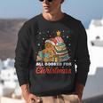 All Booked For Christmas Gingerbread Christmas Tree Book Kid Unisex Sweatshirt All Booked For Christmas Gingerbread Christmas Tree Book Kid Unisex Sweatshirt