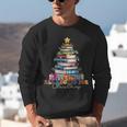 All Booked For Christmas Teacher Reading Student Bookworm Unisex Sweatshirt