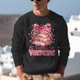 All Booked For Valentine Cute Pink Book Lover Aesthetic Unisex Sweatshirt