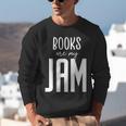 Books Are My Jam Graphic For Introverts Unisex Sweatshirt