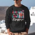Books Are My Love Language Valentines Book Lover Librarian Unisex Sweatshirt Books Are My Love Language Valentines Book Lover Librarian Unisex Sweatshirt