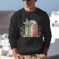 Books Lover Cute Sleepy Cat Relax Reading Vibe Unisex Sweatshirt