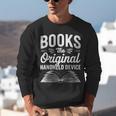 Books The Original Handheld Device Book Reading Unisex Sweatshirt