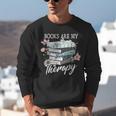 Books Are My Therapy Summer Reading Book Lovers Unisex Sweatshirt