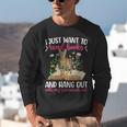 Books And My Savannah Cat Owner Savannah Cat Lover Unisex Sweatshirt