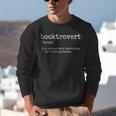 Booktrovert Book Reader Unisex Sweatshirt