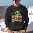 Bookworm Costume Kawaii Reading Worm For World Book Day Unisex Sweatshirt