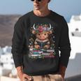 Bookworm Cute Baby Highland Cow Reading Book Unisex Sweatshirt Bookworm Cute Baby Highland Cow Reading Book Unisex Sweatshirt