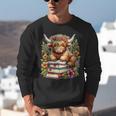 Bookworm Cute Highland Cow Reading Book Unisex Sweatshirt Bookworm Cute Highland Cow Reading Book Unisex Sweatshirt