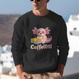 Caffelotl Cute Axolotl Pun Coffee Book Lover Kawaii Humor Unisex Sweatshirt Caffelotl Cute Axolotl Pun Coffee Book Lover Kawaii Humor Unisex Sweatshirt